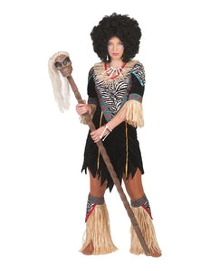 Funny Fashion Afrikaanse Zulu jurkje voor dames