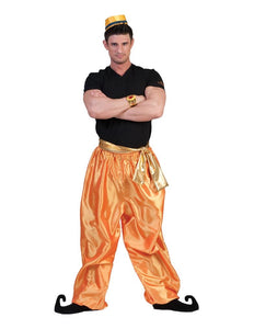 Funny Fashion Arabische Sultan broek goud heren