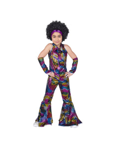 Funny Fashion Disco jumpsuit Ellis kinderen