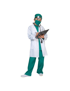 Funny Fashion Dokter jas David kinderen uniseks