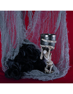 Funny Fashion Griezelig decoratiekleed grijs