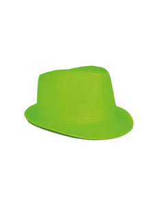 Funny Fashion Kojak gleufhoed Marit neon groen