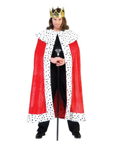 Funny Fashion Koningsmantel voor heren Willem