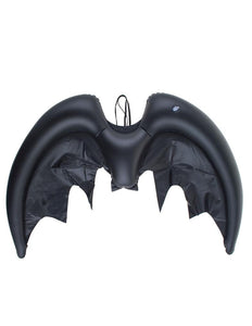 Funny Fashion Opblaasbare vleugels vleermuis zwart