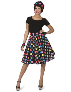 Funny Fashion Rock en roll rok Hotty Dotty dames