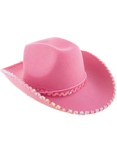 Funny Fashion Roze cowboyhoed Saar
