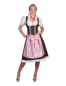 Funny Fashion Roze Tiroler Dirndl jurkjes