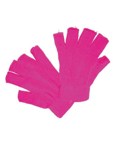 Funny Fashion Roze/Fuchsia vingerloze handschoenen