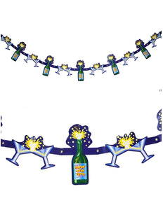 Funny Fashion Slinger happy New Year met bubbeldrank