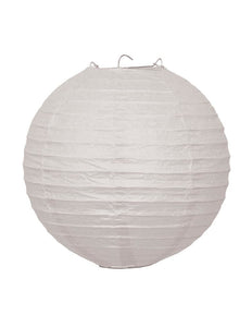 Funny Fashion Witte lampion 25cm