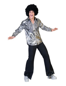 Funny Fashion Zilveren Saturday night fever shirtjes