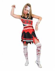 Funny Fashion Zombie cheerleader dames pak