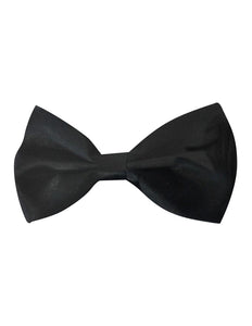 Funny Fashion Zwarte satijnen strik