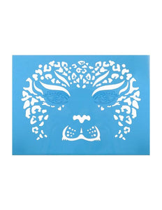 PartyXplosion Aqua schmink sjabloon leeuwin