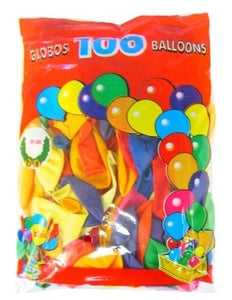 PartyXplosion Ballon 100x assortie mt 9 / 25cm