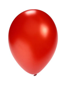 PartyXplosion Ballonnen metallic rood 5 inch 100 stuks