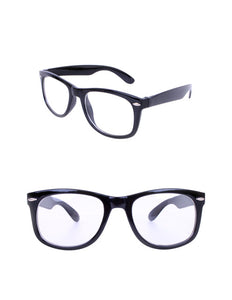 PartyXplosion Blues Brother bril zwart met blank glas