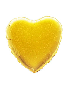 PartyXplosion Folie ballon hart goud nr. 18 45.7cm