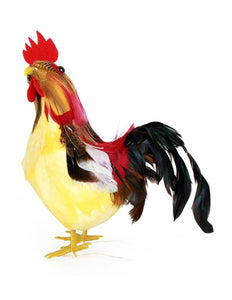 PartyXplosion Haan decoratie 16 cm