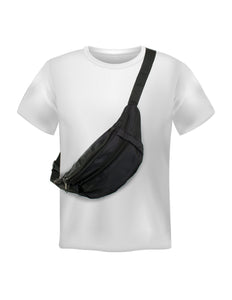 PartyXplosion Heuptasje zwart