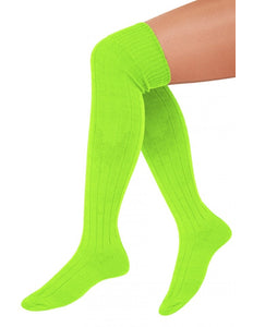 PartyXplosion Kniekousen fluorgroen