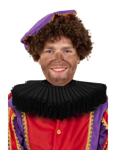 PartyXplosion Luxe kraag zwart