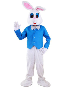 PartyXplosion Paashaas kostuum wit deluxe