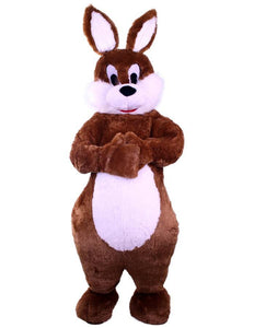 PartyXplosion Paashaas pak bruin luxe