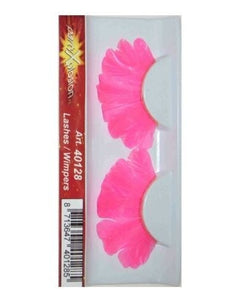 PartyXplosion Roze Wimpers van veren