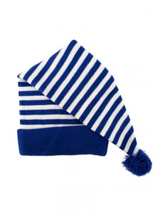 PartyXplosion Slaapmuts blauw wit Dreamy