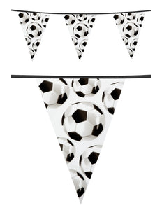 PartyXplosion Vlaggenlijn Voetbal 6 meter