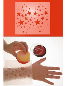 PXP Professional Colours Schmink sjabloon sterren