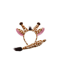 Wicked Costumes Giraf oren met staart
