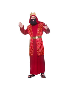 Wicked Costumes Koning Wijsman kostuum rood