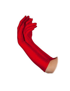 Wicked Costumes Lange handschoenen rood
