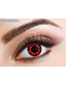 Wicked Costumes Rode explosie een dag lenzen Dracula