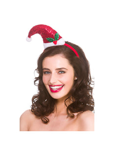 Wicked Costumes Tiara met mini kerstmuts Santa