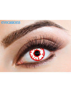 Wicked Costumes Witte demon een dag lenzen