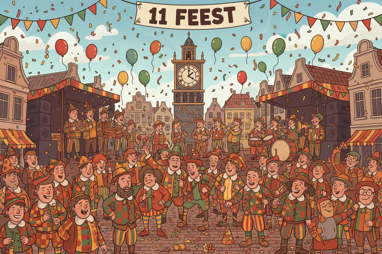 De 11e van de 11e: het officiële startschot van het carnavalsseizoen