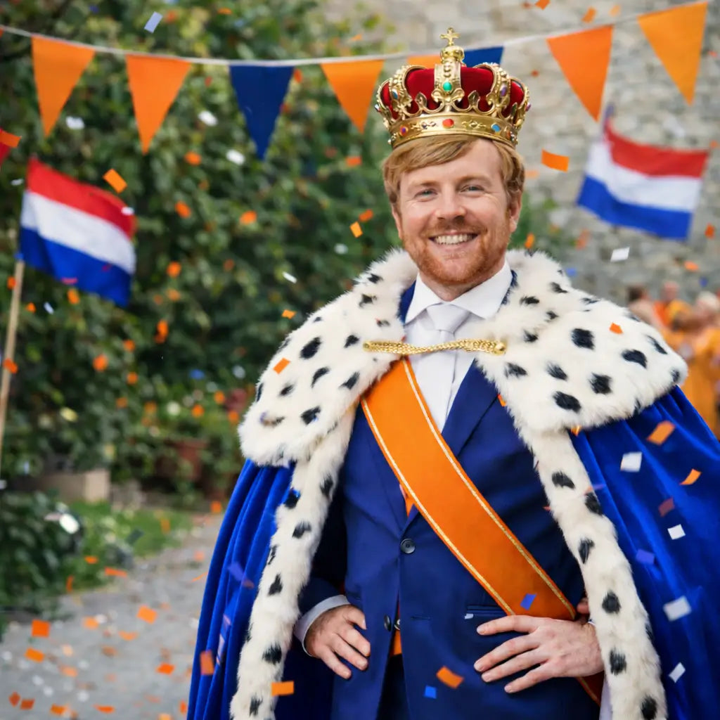 Koningsdag in stijl vieren: Verkleed je als Koning Willem-Alexander
