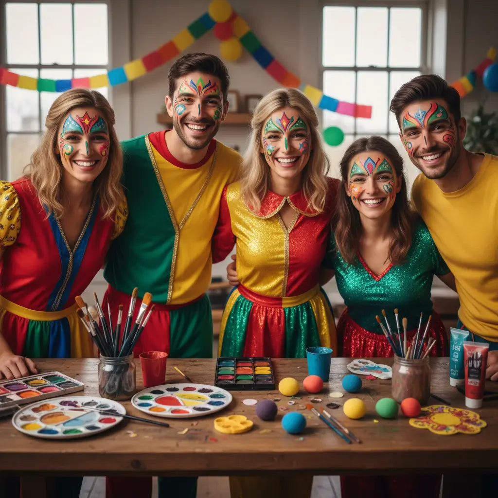 Hoe schmink je een hele groep voor carnaval? Praktische tips & stappenplan