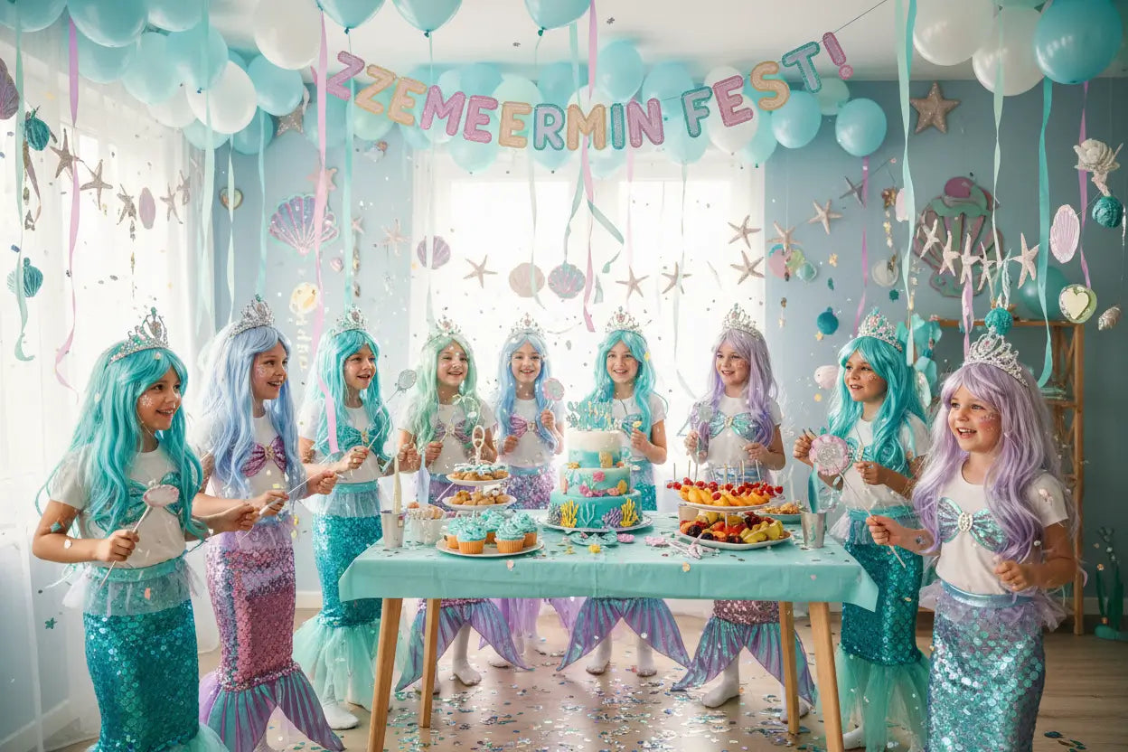 Zeemeermin kinderfeest: complete gids voor een magisch onderwaterfeest