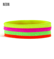 Neon sweatbands