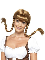 Wig with braids
