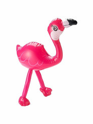 Inflatable flamingo