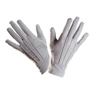 Gray gloves