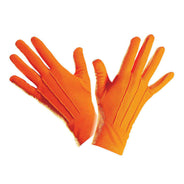 Orange gloves