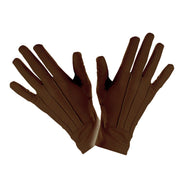 Brown gloves