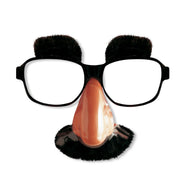 Glasses with moustache