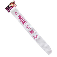 Bride to be sash